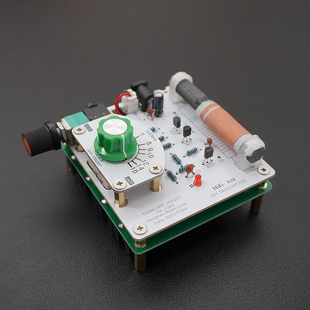 AMT-MW207 Medium Wave Radio Transmitter High Fidelity AM Radio Transmitter DIY