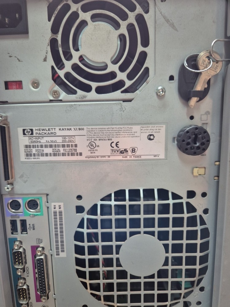 HP PC Workstation Kayak XU800