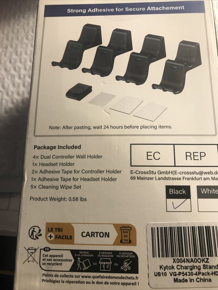 Headphone and Controller Wall Mounts