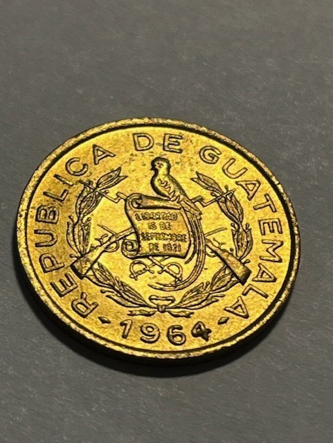 1964 Guatemala 1 Centavo/Unc++ #17920-2