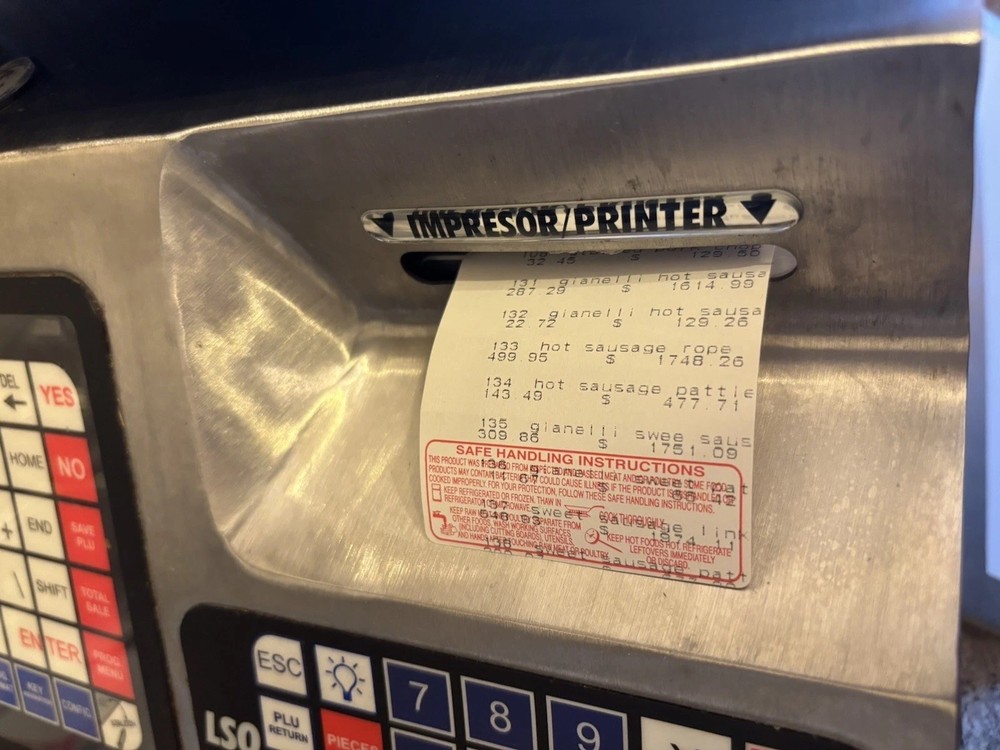 Tor-rey LSQ-40L 40 lb. Price Computing Scale Fold Down Display *AS IS UNTESTED