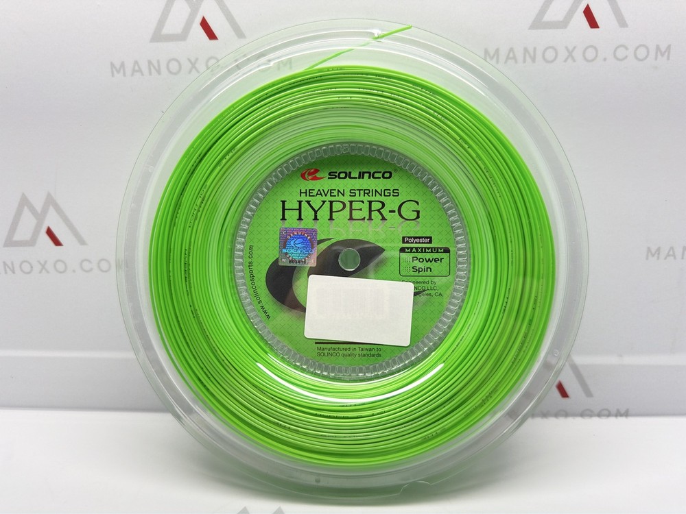 Solinco Hyper-G Co-Polyester Tennis String Reel 656 ft / 200 m 16L