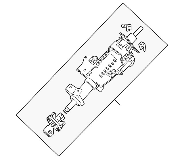 Genuine Nissan Steering Column 48811-9BT0A