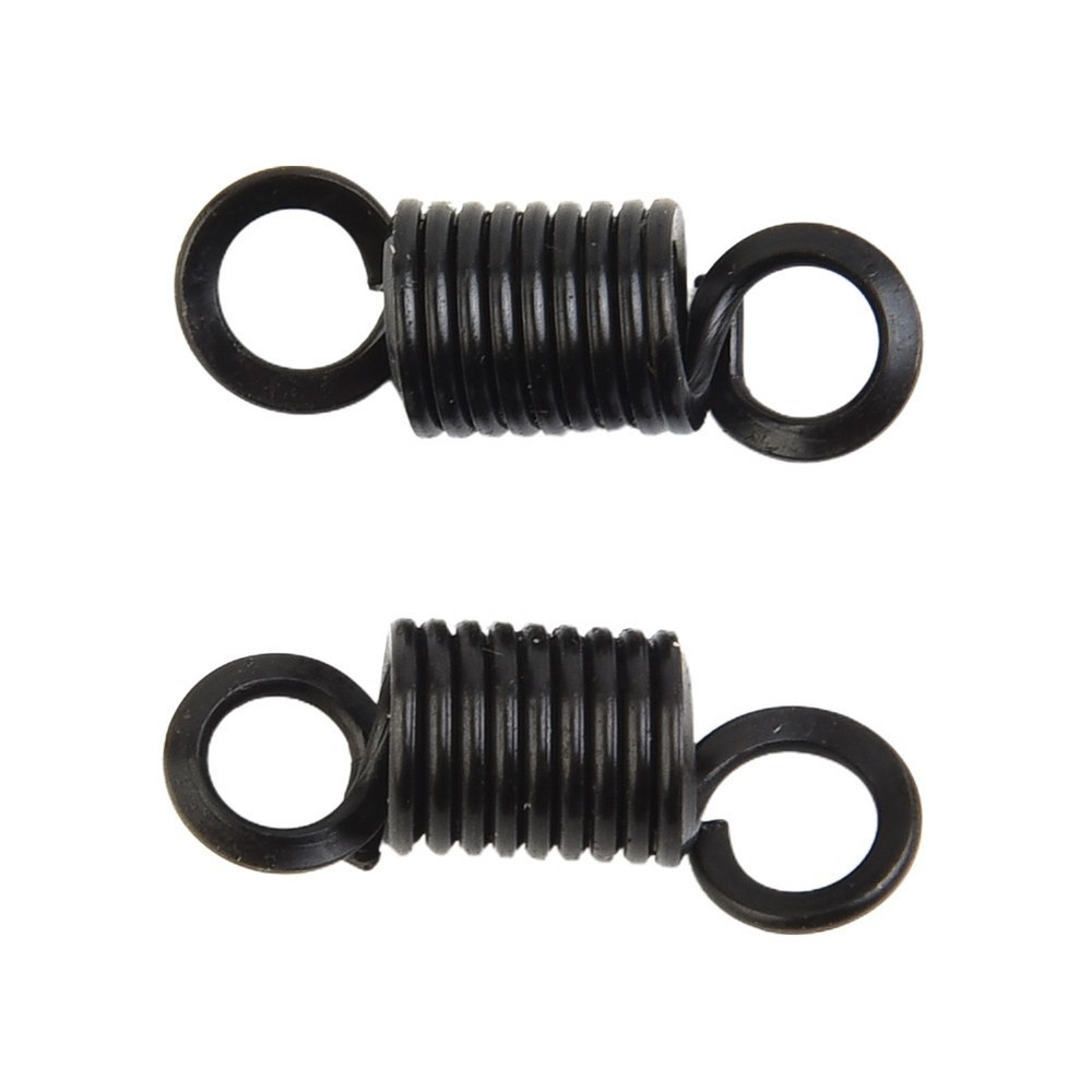 Home Garden Spring Hand Tools 2 Pcs Automatic Black LA815138 Spare Spring