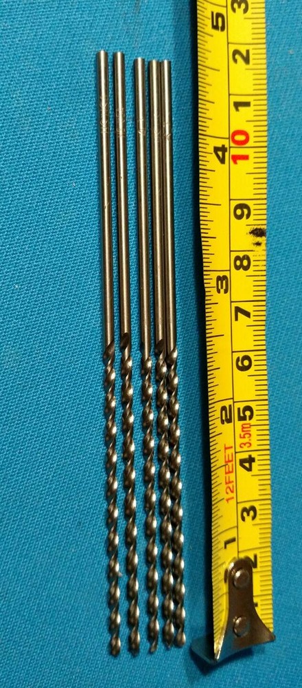 As Shown (5) pcs #41 Drill Bits USA hss