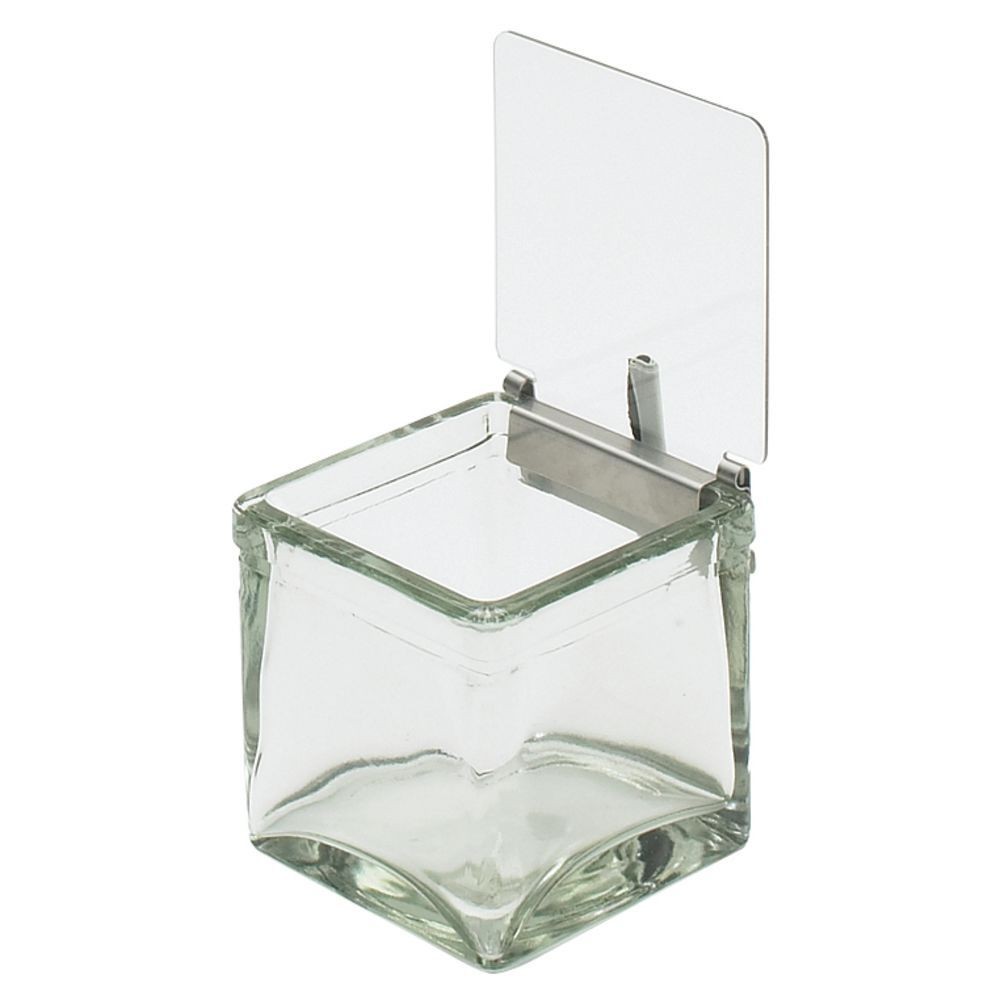 Cal-Mil Solid Metal Hinge Jar Lid