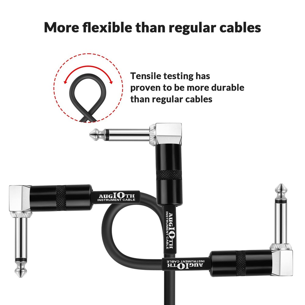 36 Inch Guitar Patch Cable 3FT 95 CM Performance Guitar Effect Pedal Cables A...