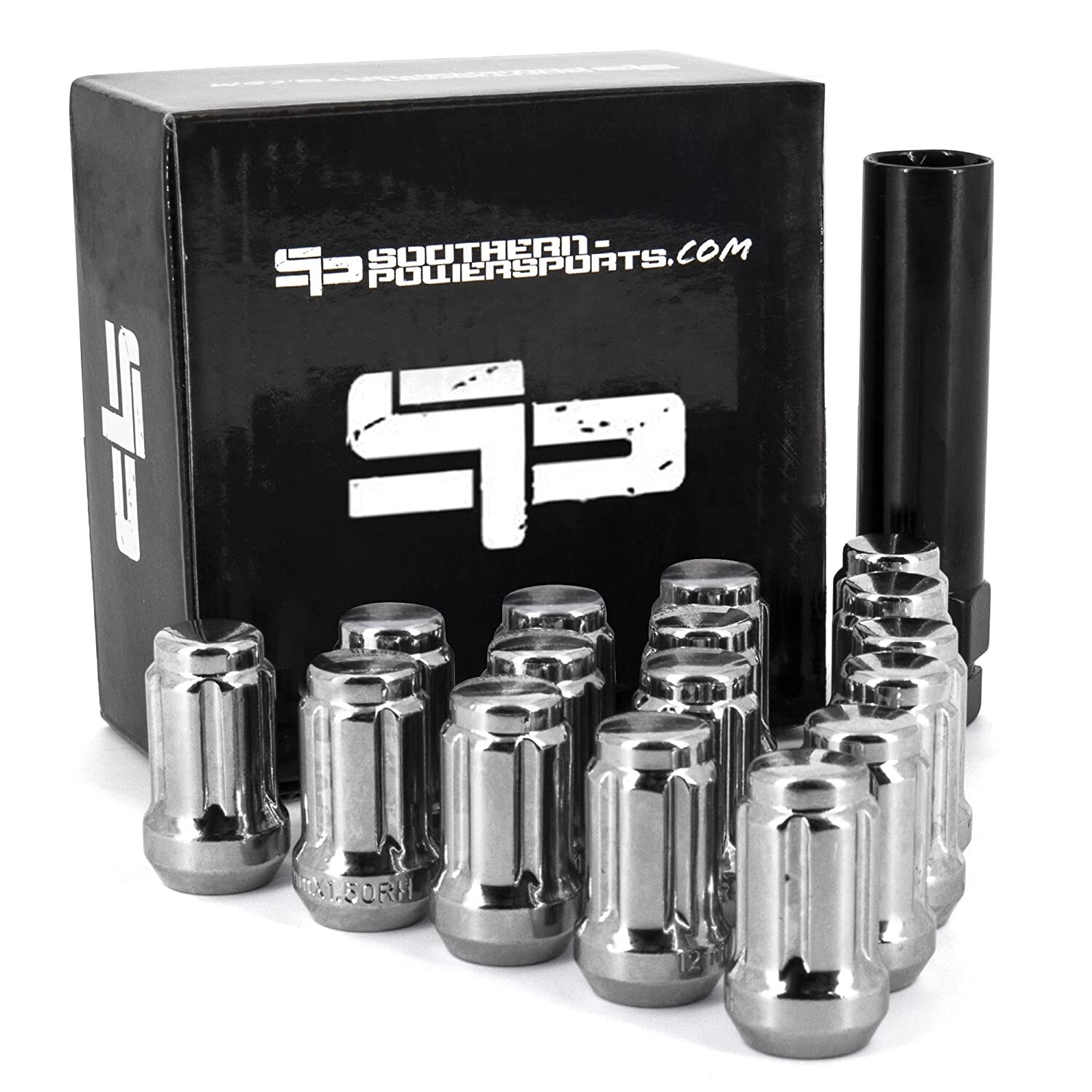 RZR 1000 XP 900 S Turbo Ranger General Chrome M12X1.50 W/Key Tapered Lug Nuts