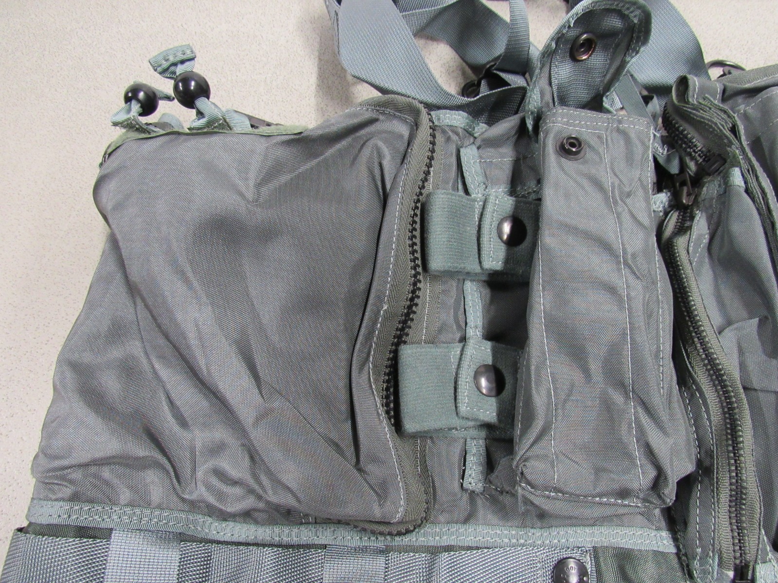 US Navy USMC Aircrew Pilot Survival Vest SV-2B w/ Holster & Knife Sheath NOS