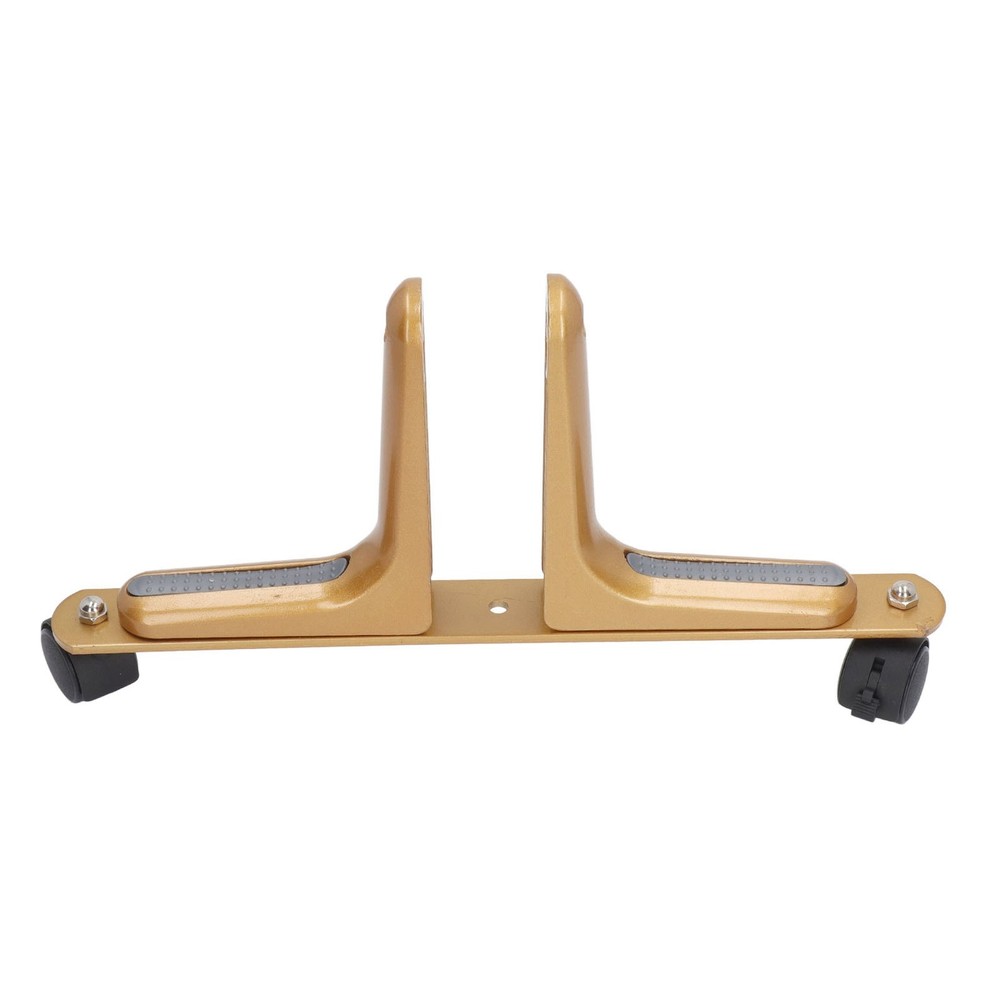 Gold 2 Set Room Divider Screen Holder Width Adjustable Movable Screen Partition