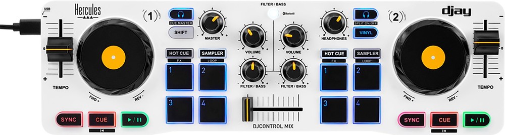 Hercules DJControl Mix - White