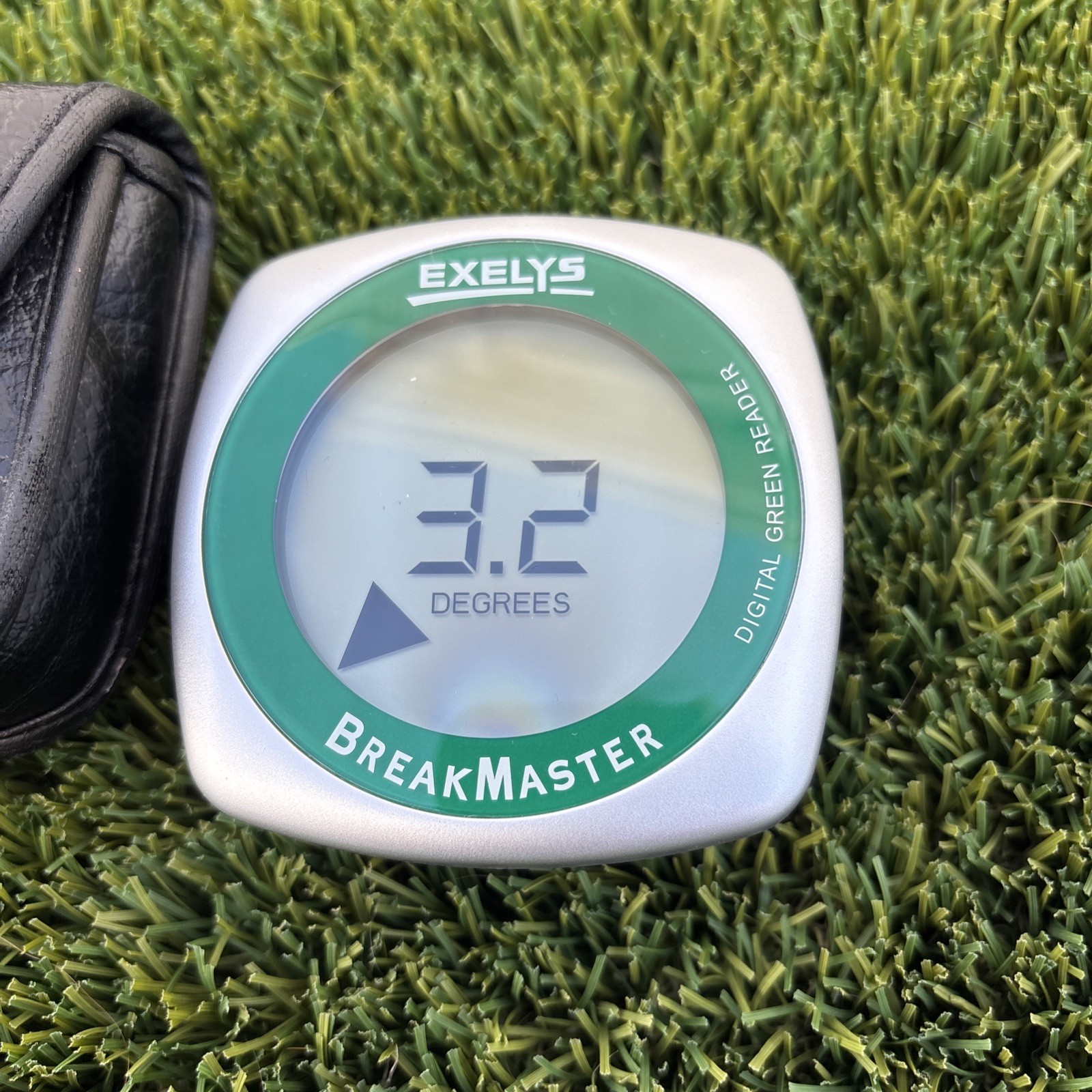 Golf Digital Green Reader BreakMaster LCD Display with Carrying Case