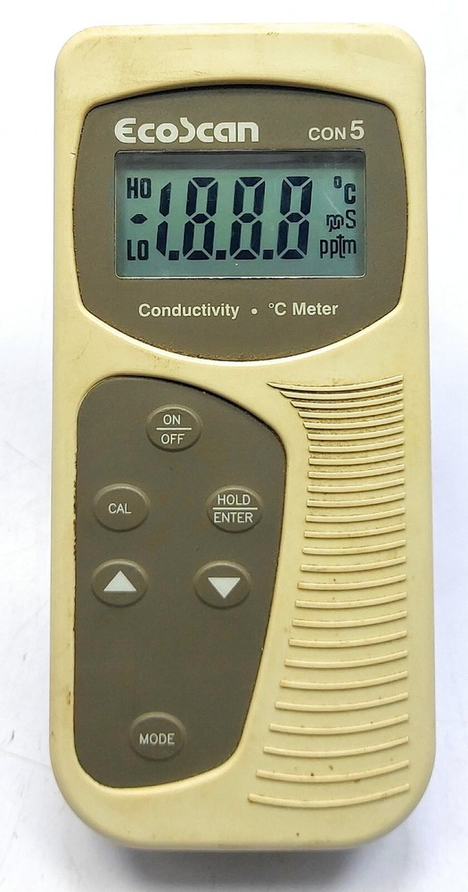 EUTECH Instrument EcoScan Con5 multi-Point Conductivity TDS Meter