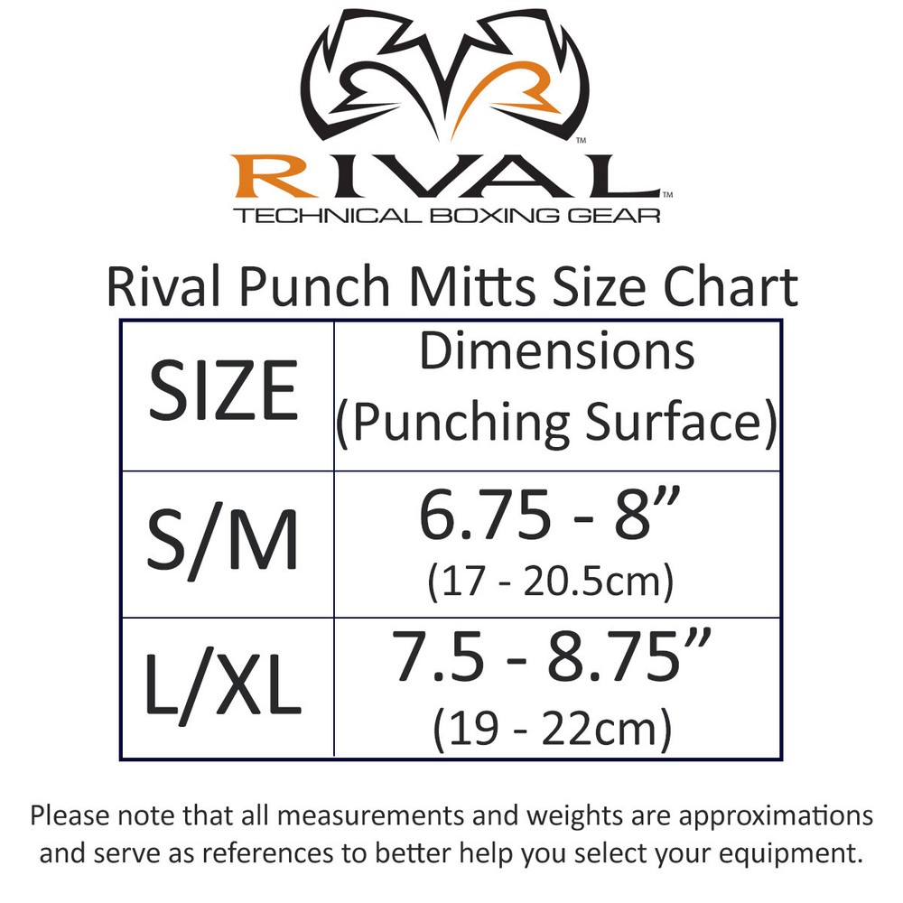 Rival Boxing RPM11 Evolution Punch Mitts - Black