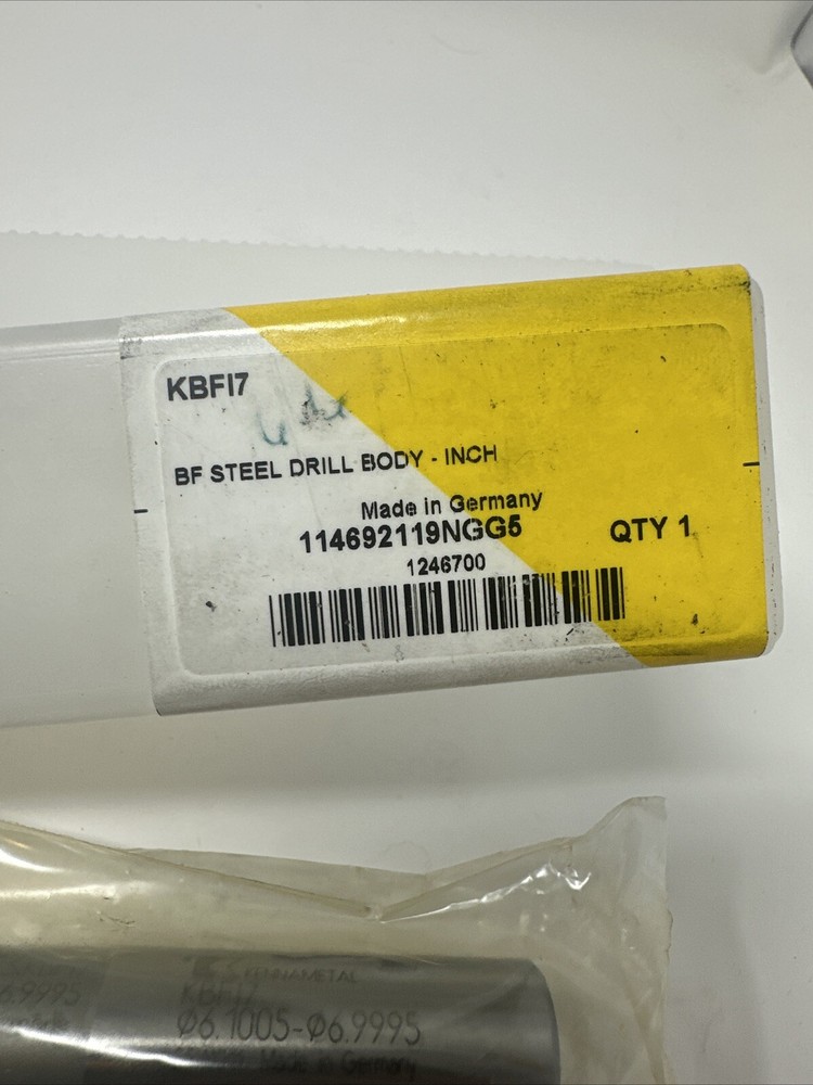 KENNAMETAL KBF17 New Indexable Drill