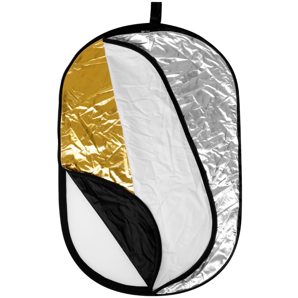 NEEWER Multi OVAL 5 in 1 Folding Studio Light Reflector Modifier 150 x 200 cm
