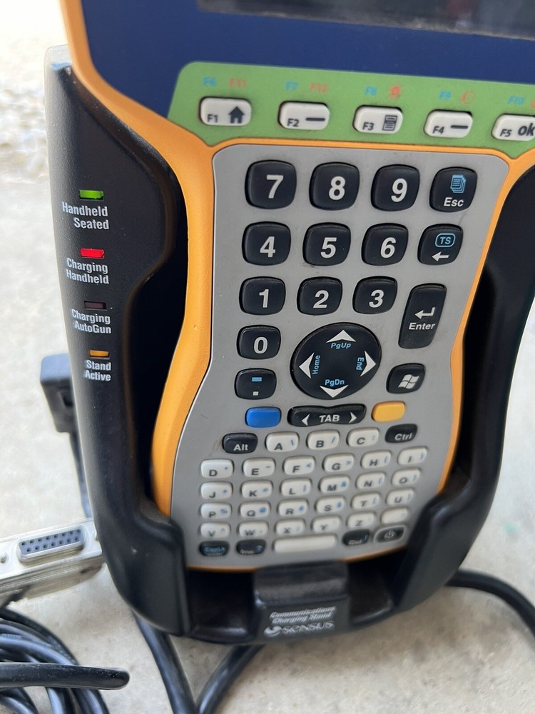 Sensus AR5501 Field Data Collector w/ Charging Cradle Works