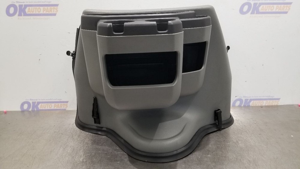 24 FORD E350 SUPER DUTY CENTER FLOOR CONSOLE GRAY