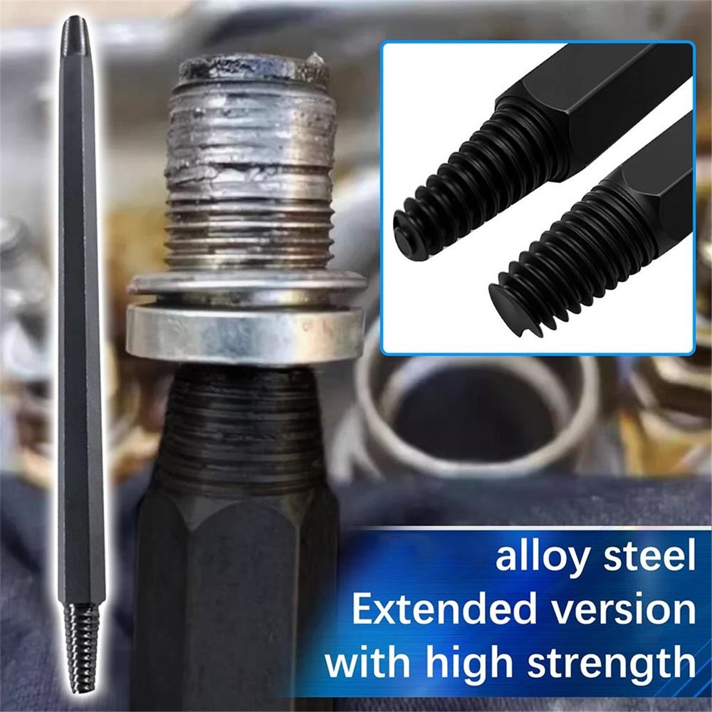 Broken Fracture Damaged Spark Plug Thread Tap Extractor Removal Tool 10mm Socket