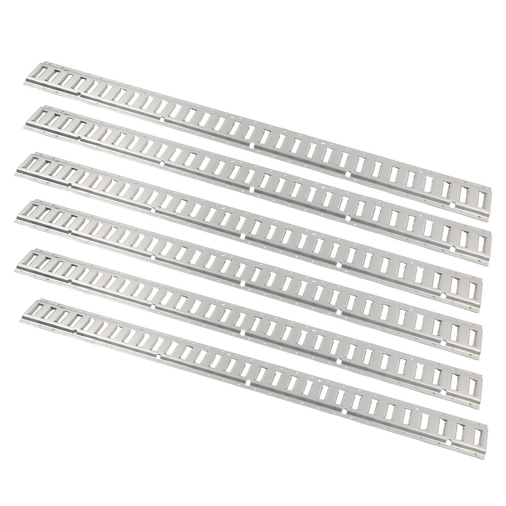 LABLT Secure Cargo 6 Pack 5' E Track Tie Down Rail System For Trailers Truck Van