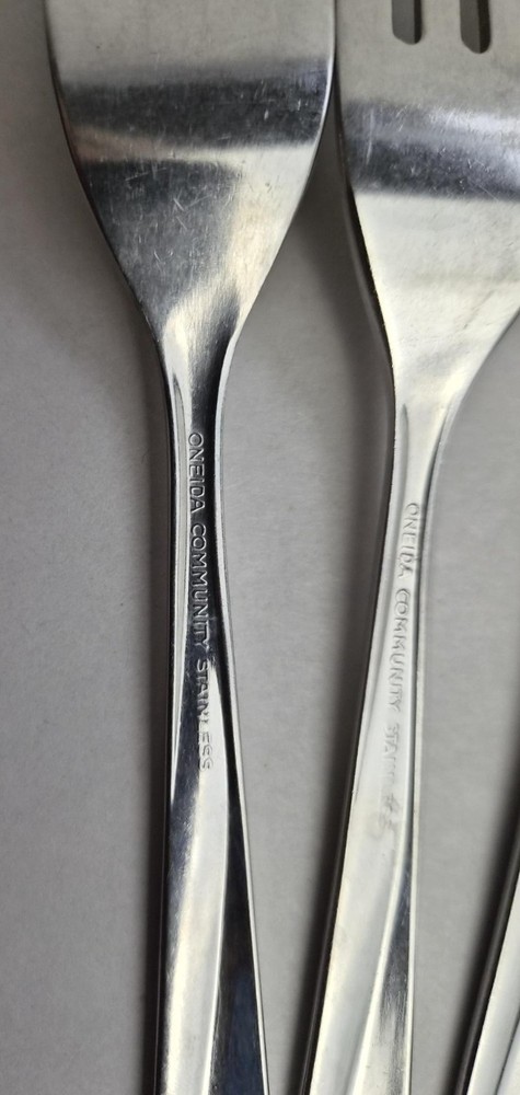 Oneida community stainless Twin Star, Atomic