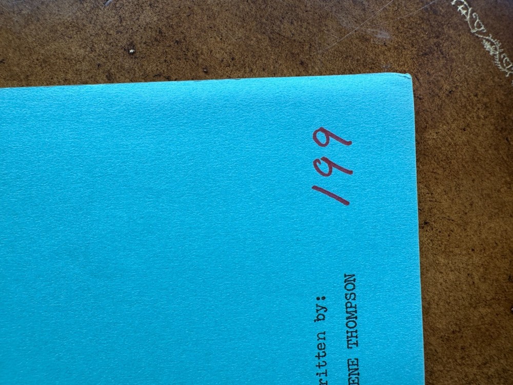 Original THE BEVERLY HILLBILLIES Tv Script - A Bundle For Britain 1968