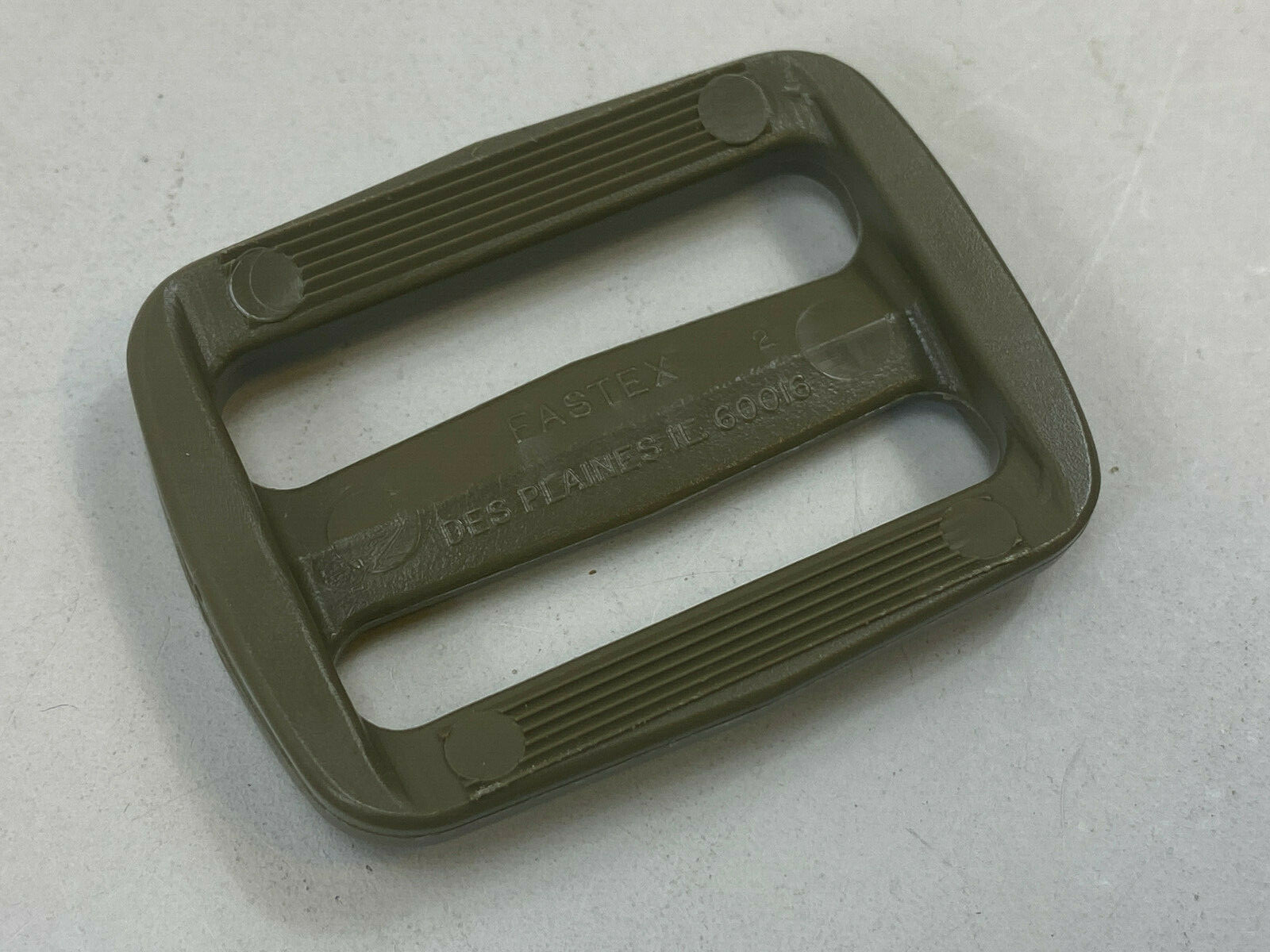 SET OF 6 ITW 1.5" Tri glide Sliplock Strap Adjust Military Buckle Sling TAN