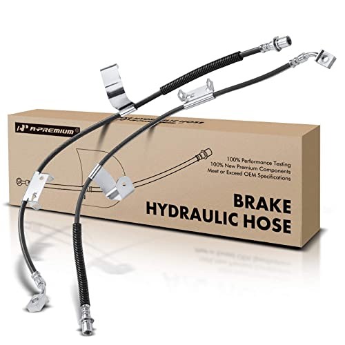 Front Brake Hydraulic Hoses Compatible with Select Front Driver and Passenger