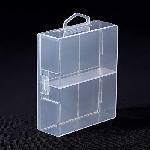 24 x AA Battery Storage Case Holder Organizer Box Transparent