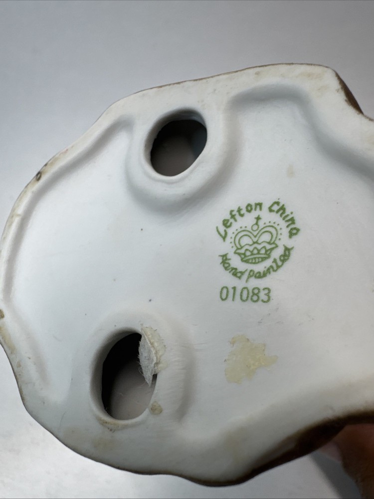 Ceramic Lefton Hen Hand painted