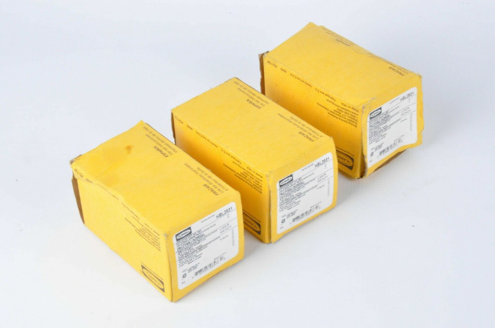 HUBBELL plug HBL2831 socket 30A 4P YKN 347 / 600V