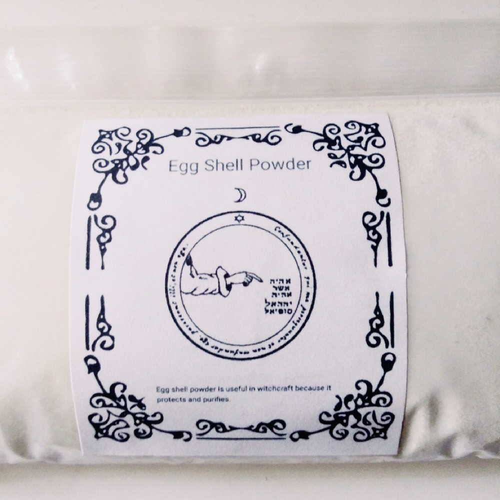 Egg Shell Powder For Protection 8 Oz.