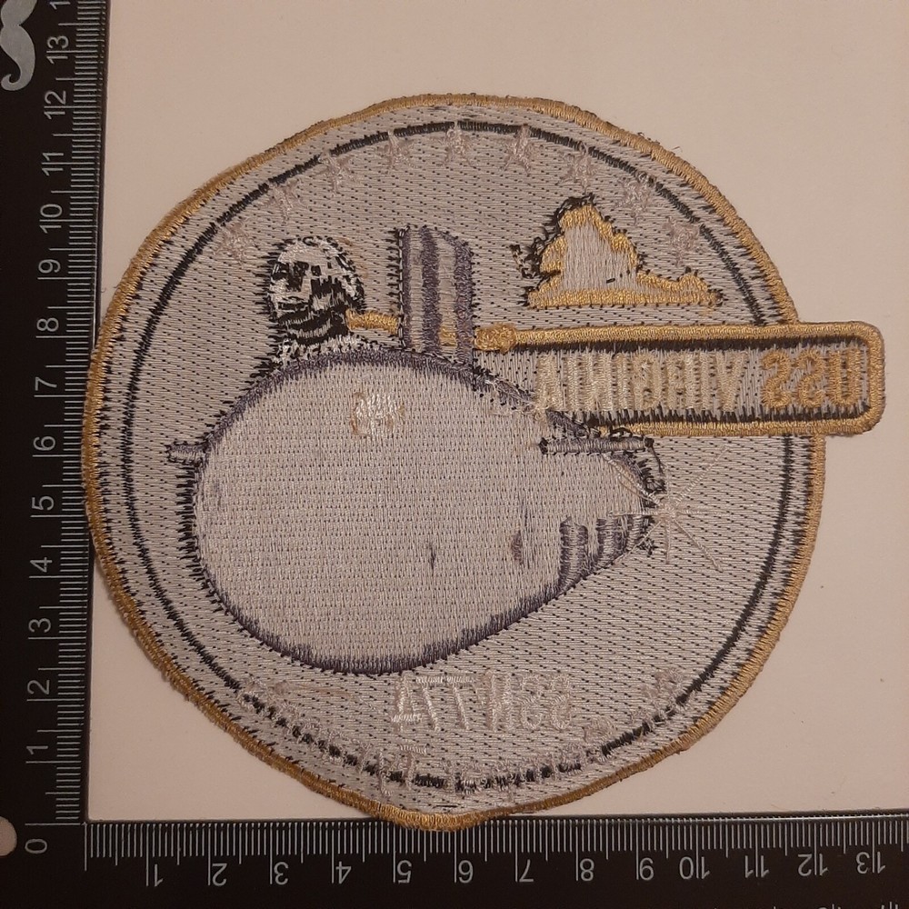 Cold War USN US Navy USS Virginia SSN-74 Patch