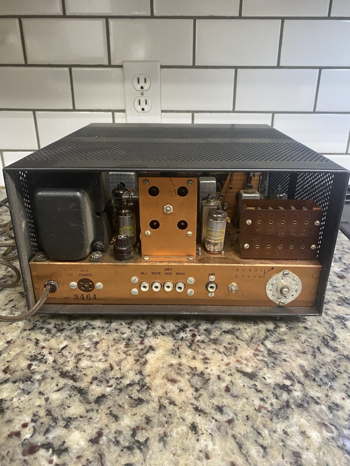 Drake R-4A Vintage Ham Radio Communications Receiver