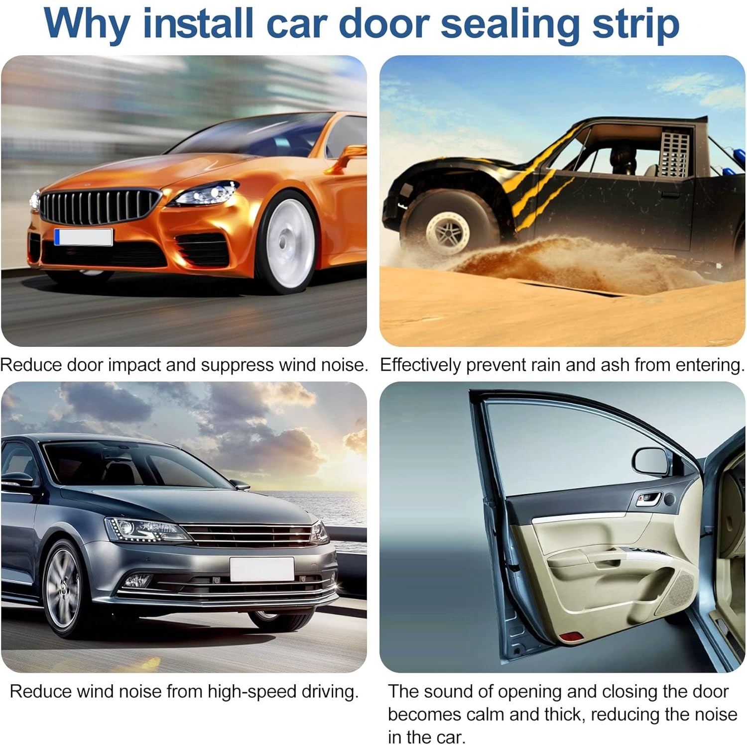 10 Ft Rubber For Chevrolet Car Door Edge Trim Seal with Side Bulb Weatherstrip