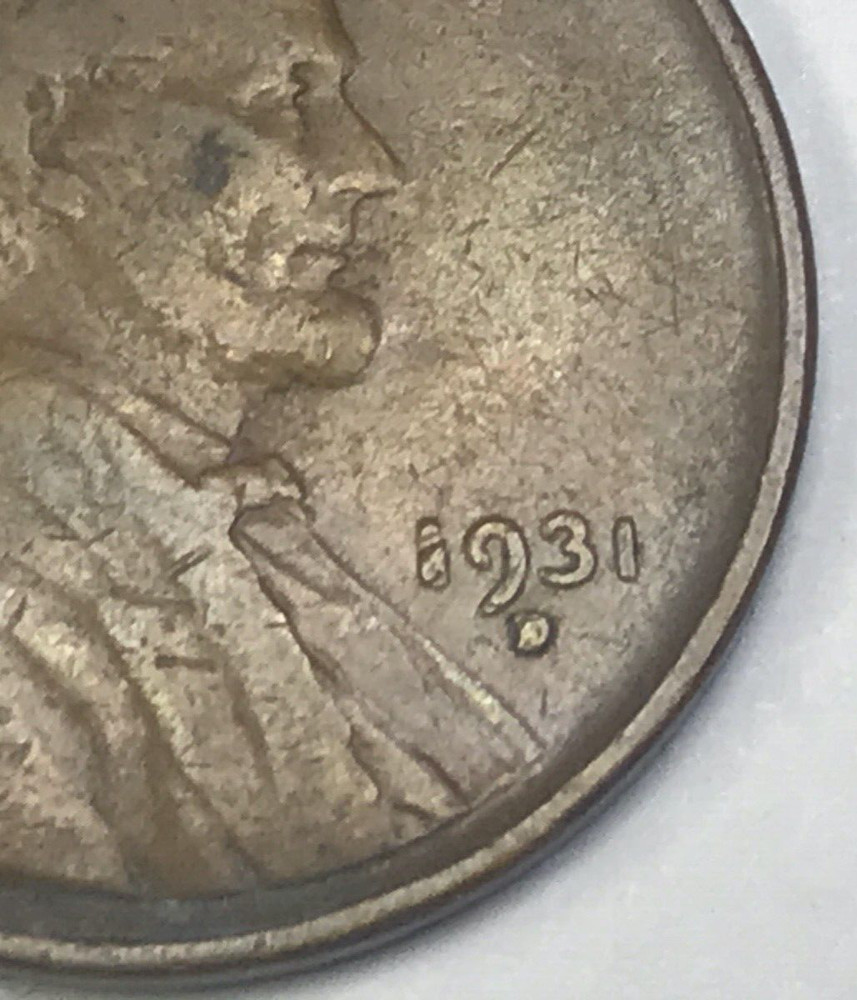 1931 D/D WHEAT PENNY DOUBLE DIE OBVERSE