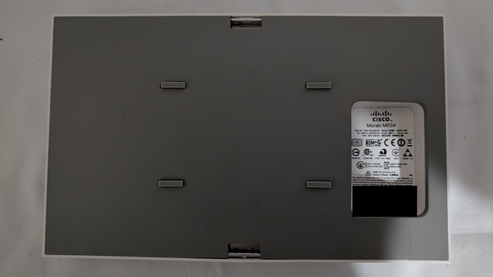 Cisco Meraki Cloud-Managed Wireless Network Access Point (MR34-HW) Unclaimed