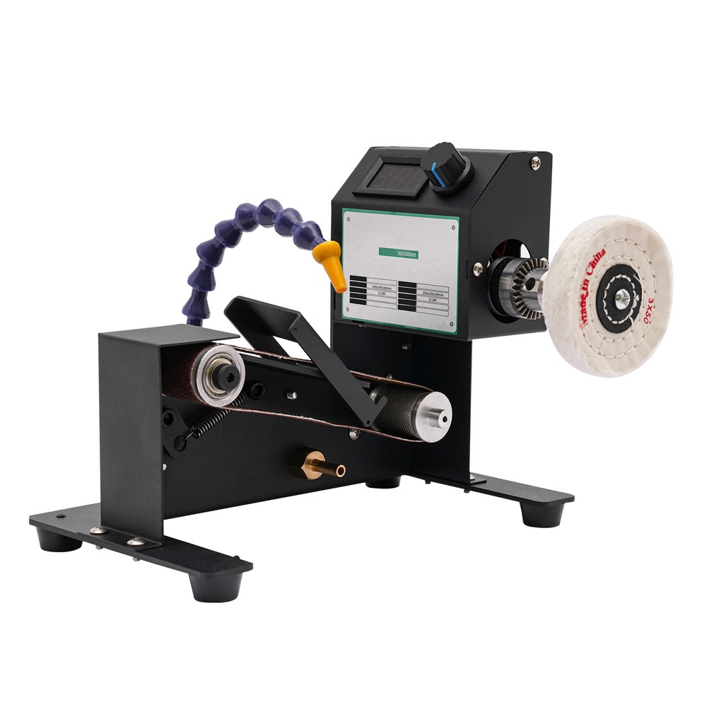 Desktop Mini Belt Sander Grinder Blade Sharpener Tool Table DIY Polishing Sander