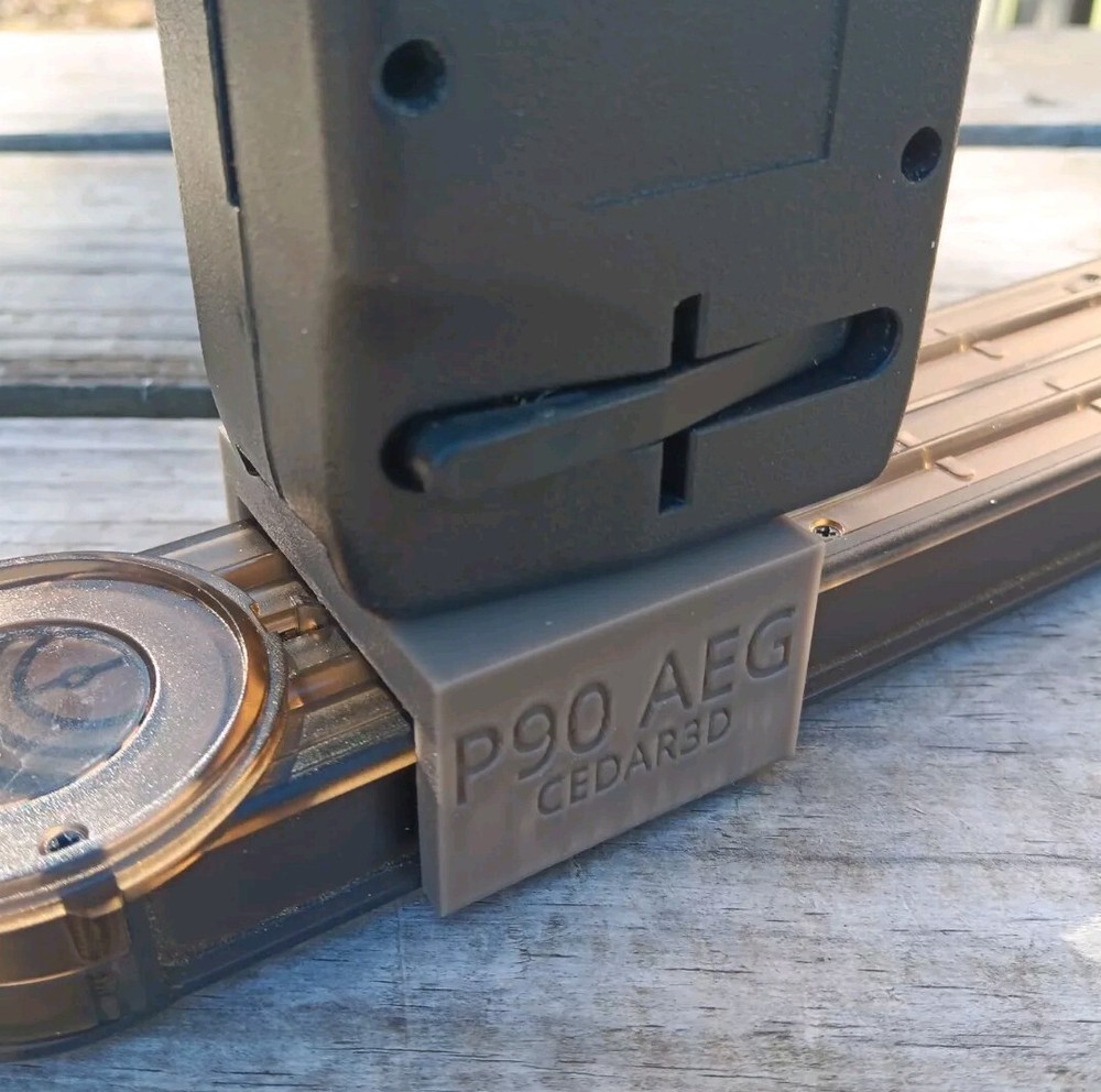 Airsoft P90 AEG Odin Speedloader Adapter (Tan)