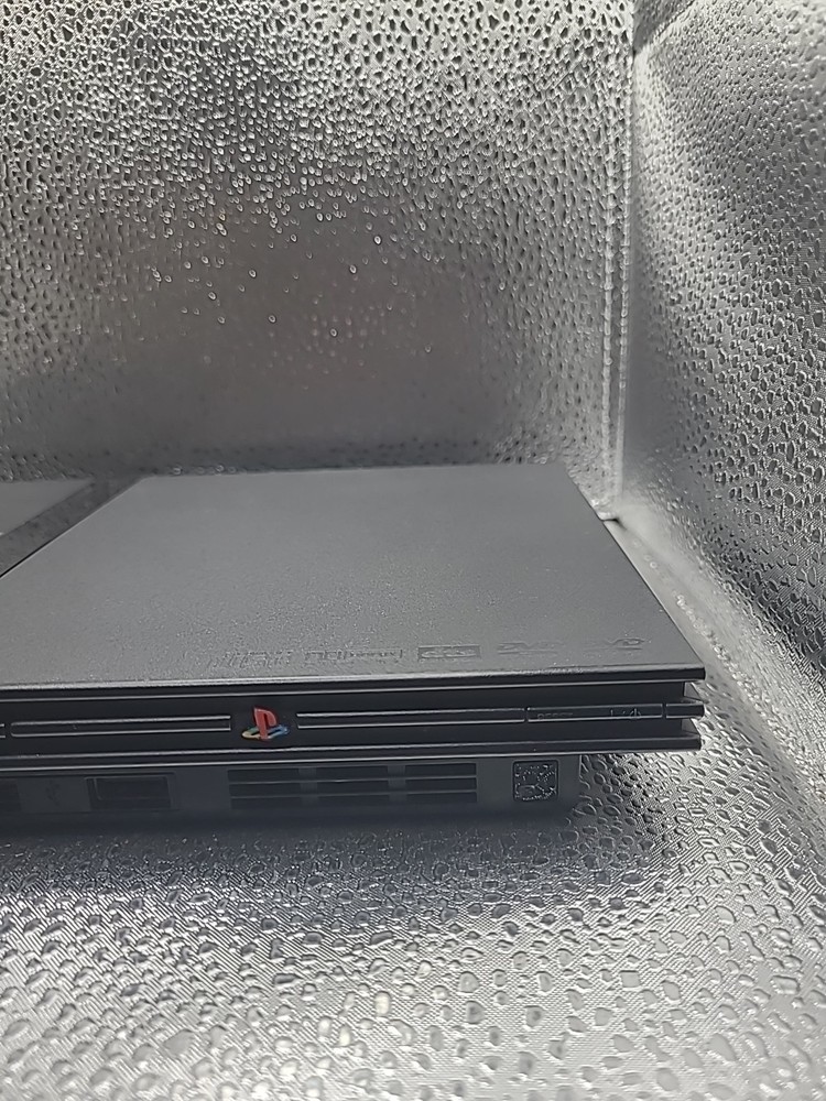 Sony PlayStation 2 PS2 Slim Console SCPH-79001 Black Tested Working + Controller