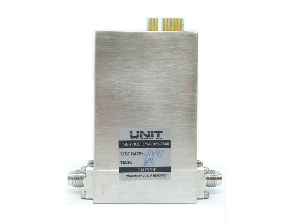 UNIT Instruments UFC-8160 Mass Flow Controller MFC 1 SLM O2 Working Spare