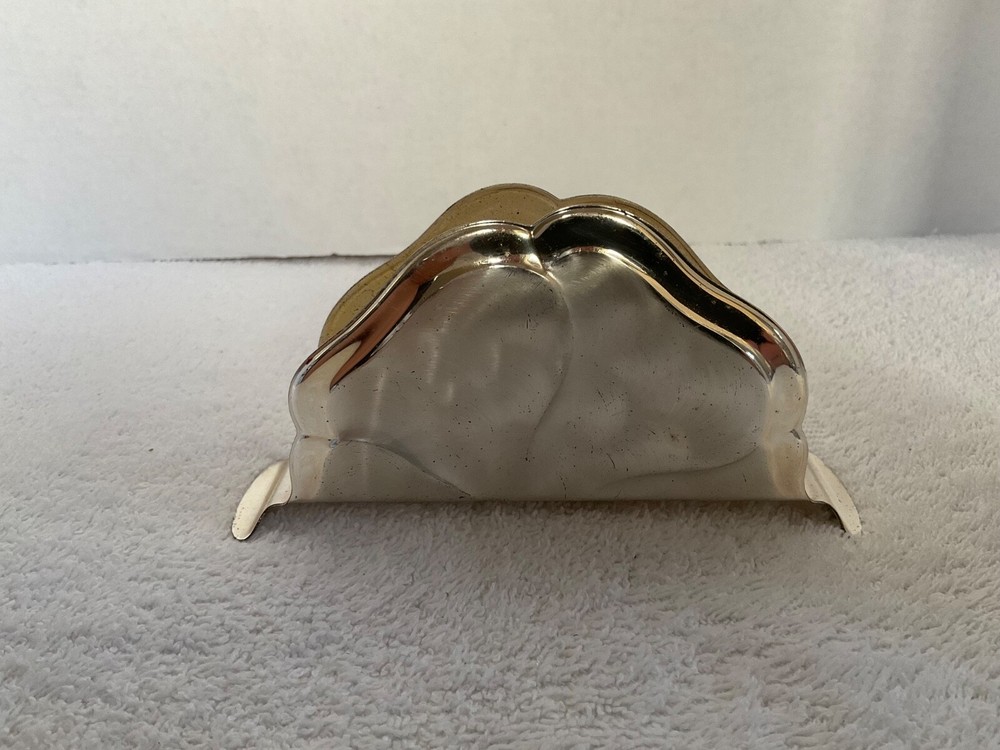 WMF-IKORA Napkin Mail Holder Silver Electroplate Brass 5 1/4"