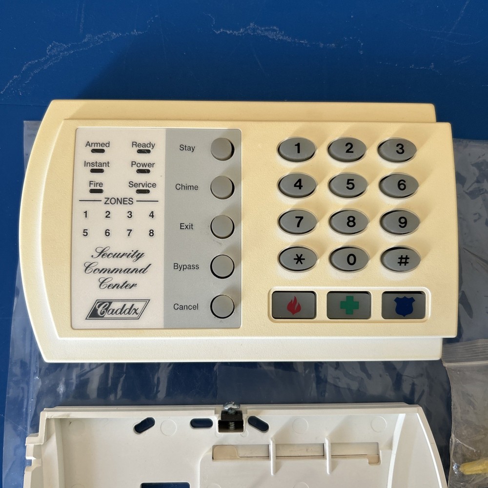 Caddx GE INTERLOGIX NetworX NX-124A Security Command Center Keypad
