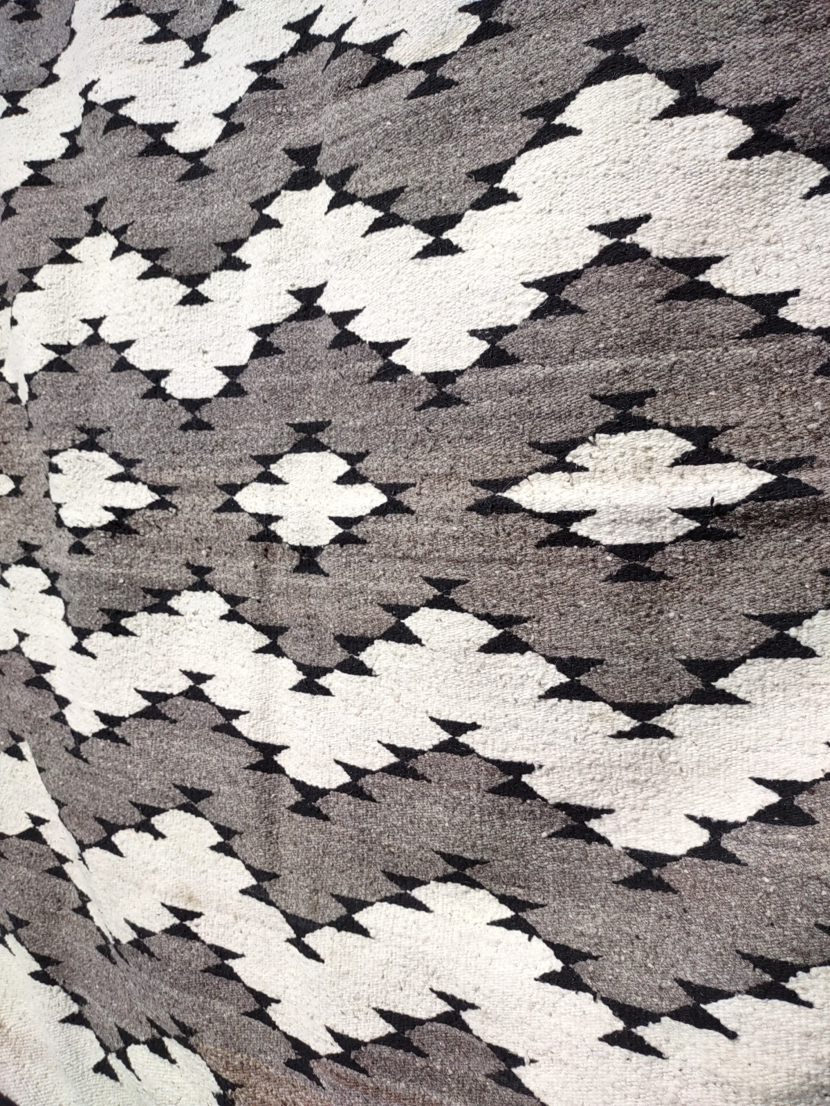 Navajo Rug Antique Native American Indian Blanket JB Moore 1920 58 x 45