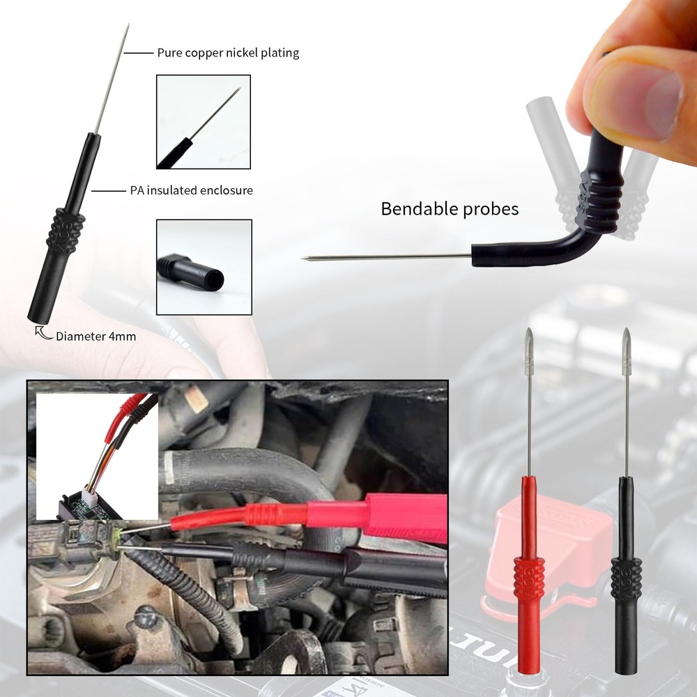 Back Test Probe Kit, Backprobing, Diagnostictesting,Electrical Troubleshootin...