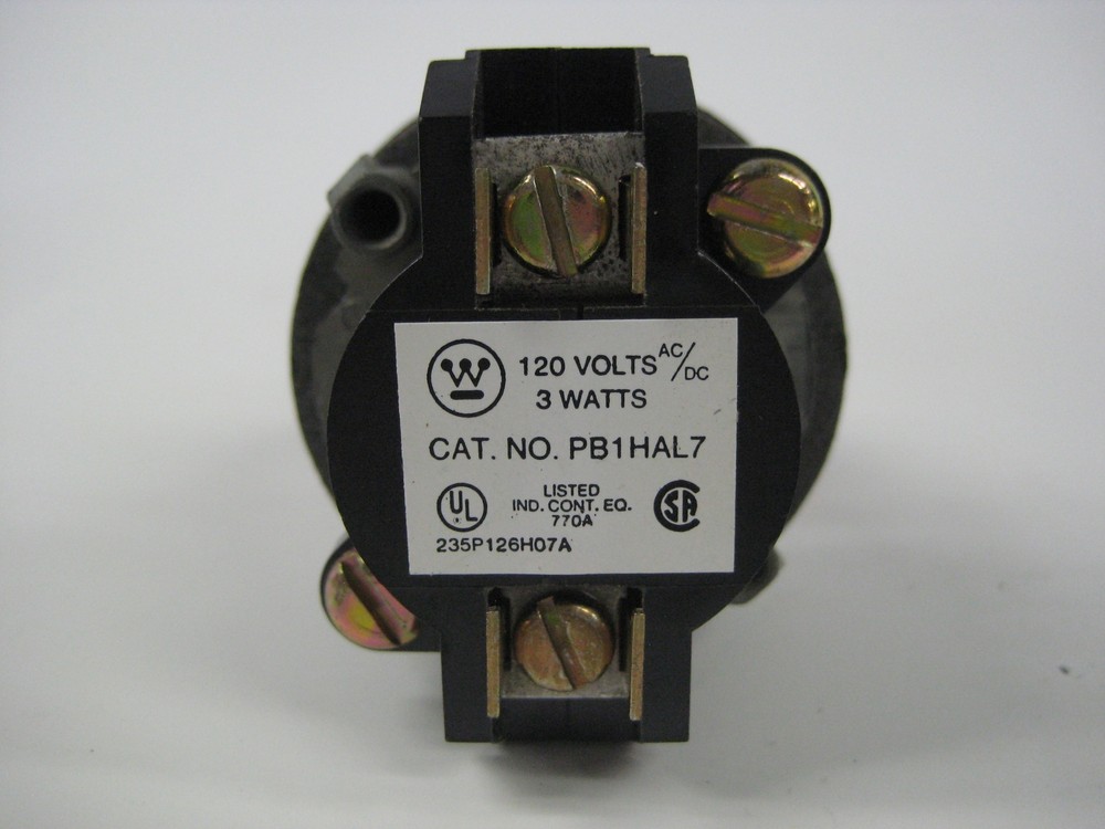 WESTINGHOUSE PB1HAL7 PILOT LIGHT RED NSNP