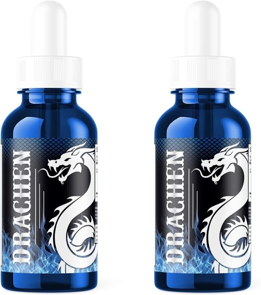 Drachen Liquid Drops - Drachen Formula Supplement Drops - 2Oz (2 Pack)