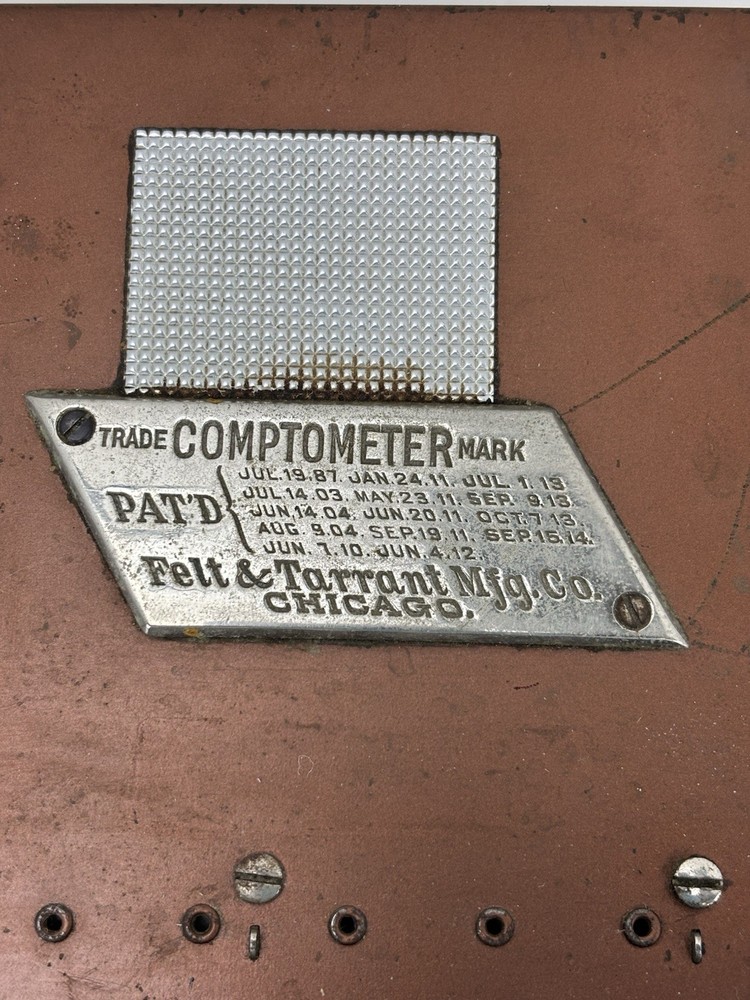 Antique Comptometer Mechanical Calculator – Felt & Tarrant 1914–1920 Adding Mach