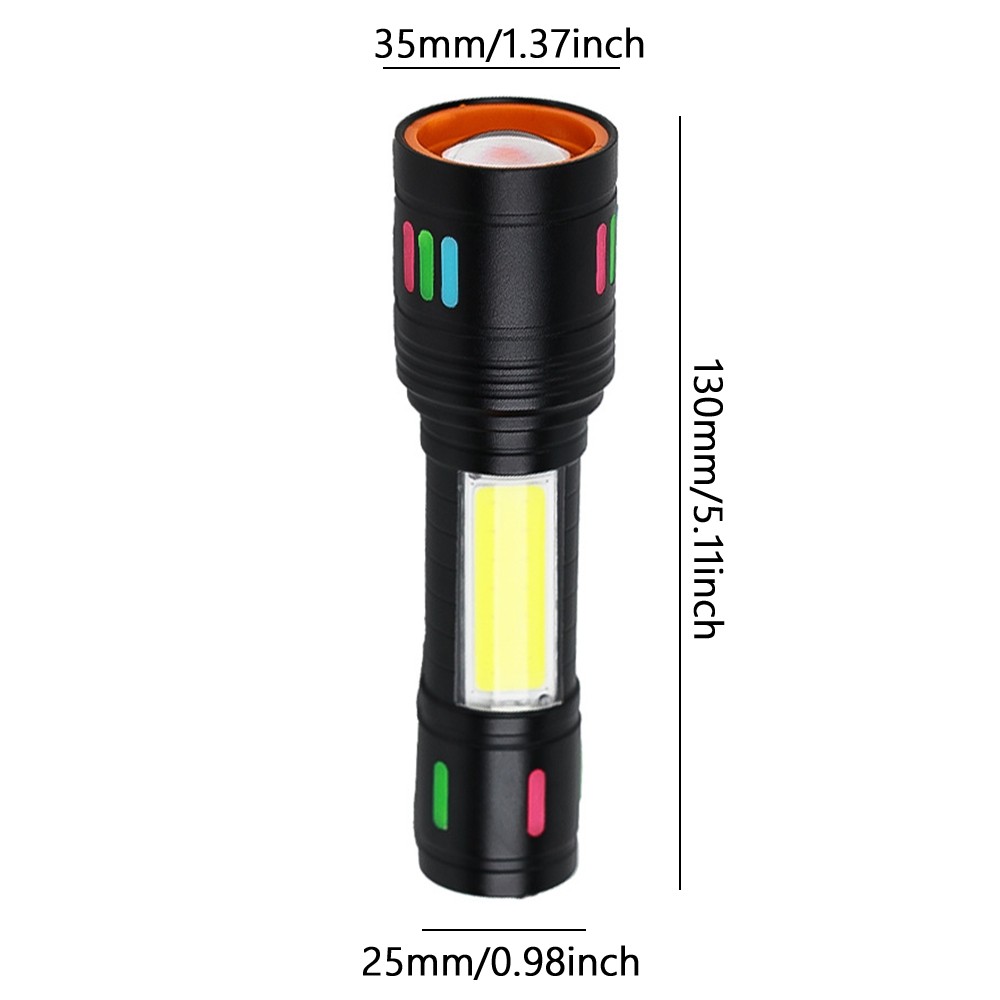 2Pack 99000000LM Super Bright LED Tactical Flashlight Rechargeable Flashlights