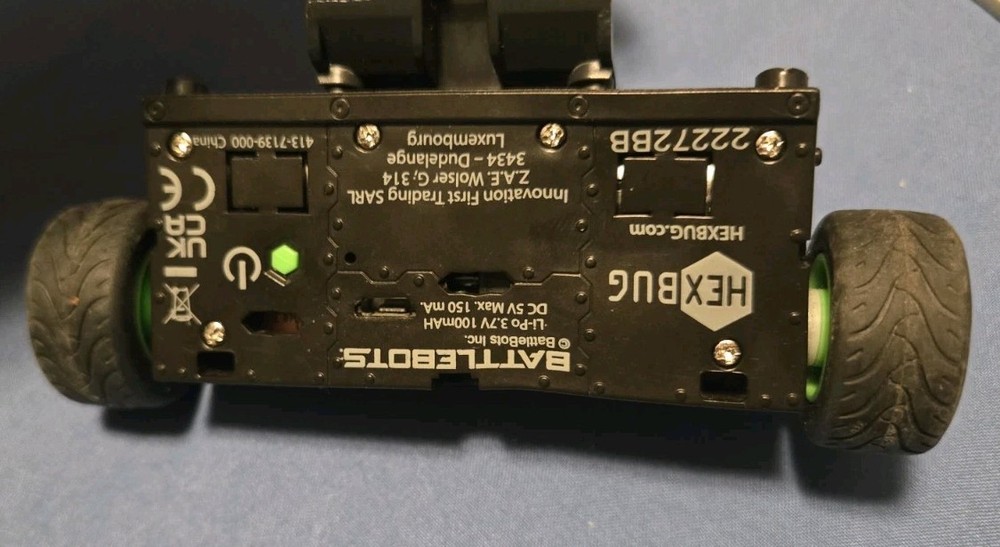 Rare HEXBUG BattleBots Arena Platinum – Multiplayer Robot Game *Missing Remotes*